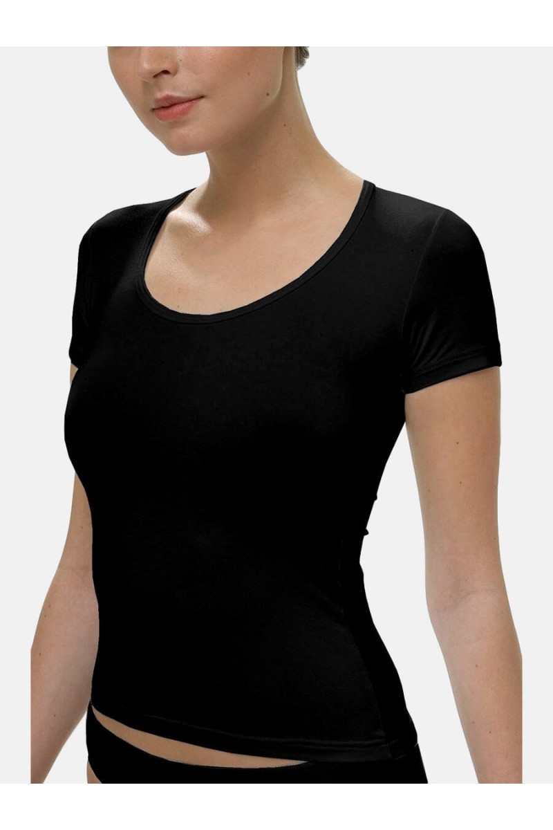 Γυναικεία μπλούζα εσώρουχο κοντομάνικη HELIOS Micromodal 80-656
