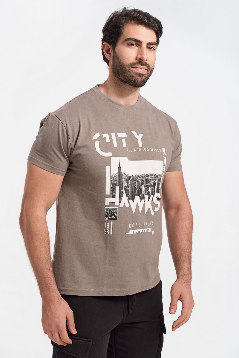 JHK T-Shirt CITY HAWKS Καλοκαίρι 2020 JHK T-Shirt CITY HAWKS Καλοκαίρι 2020