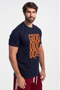 Ανδρικό T-Shirt JHK GOOD Navy