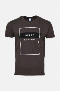 Ανδρικό T-Shirt JHK OUT OF CONTROL GREY