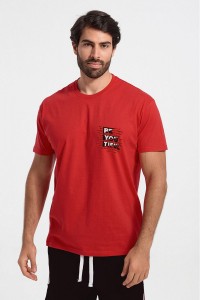 Ανδρικό T-Shirt JHK BEAUTIFUL RED