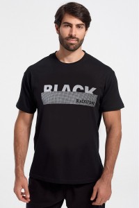 Ανδρικό T-Shirt JHK BLACK STONE Ανδρικό T-Shirt JHK BLACK STONE