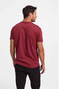 Ανδρικό T-Shirt JHK NEW YORK BORDO