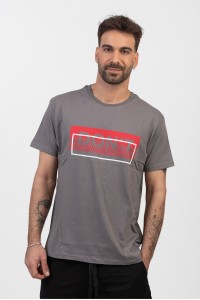 Ανδρικό T-Shirt TRAX DONT GRAY