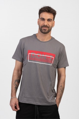 Ανδρικό T-Shirt TRAX DONT GRAY