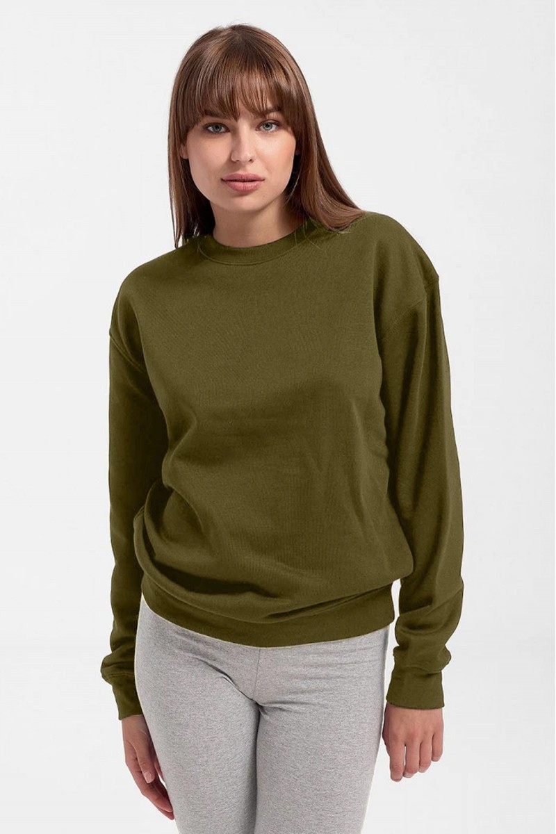 Μπλούζα φούτερ Unisex JHK SWRA290 ΧΑΚΙ