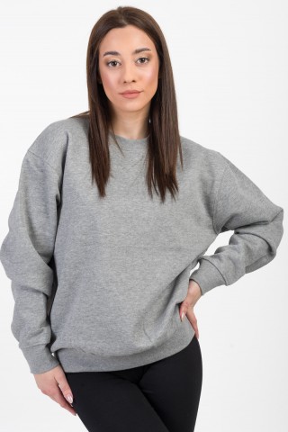 Μπλούζα φούτερ Unisex JHK SWRA290 ΓΚΡΙ