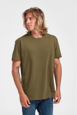 Κοντομάνικη μπλούζα JHK T-SHIRTS ΧΑΚΙ