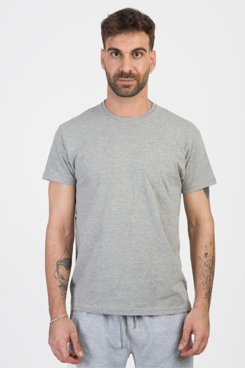 Κοντομάνικη μπλούζα JHK T-SHIRTS ΓΚΡΙ