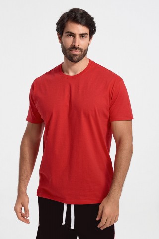 Κοντομάνικη μπλούζα JHK T-SHIRTS ΚΟΚΚΙΝΟ
