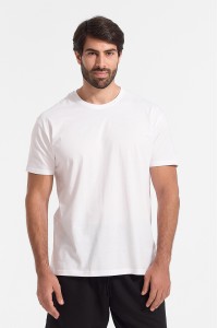 Μονόχρωμα T-Shirts JHK 3 PACK Μπλε Γκρι Λευκό