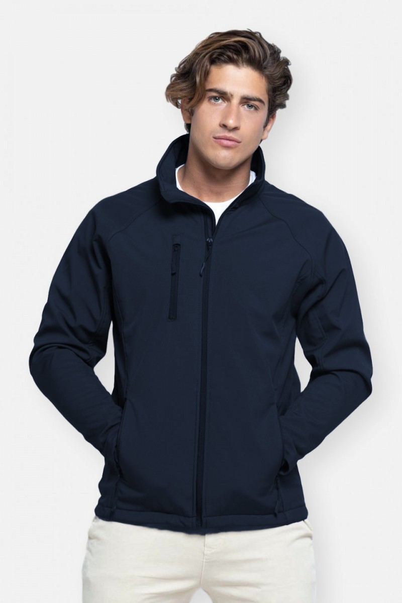 Ανδρικό Μπουφάν SOFTSHELL JACKET JHK NAVY