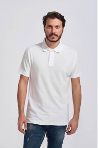 Ανδρική μπλούζα POLO JHK ΜΕΓΑΛΑ ΜΕΓΕΘΗ PORA210WK PS