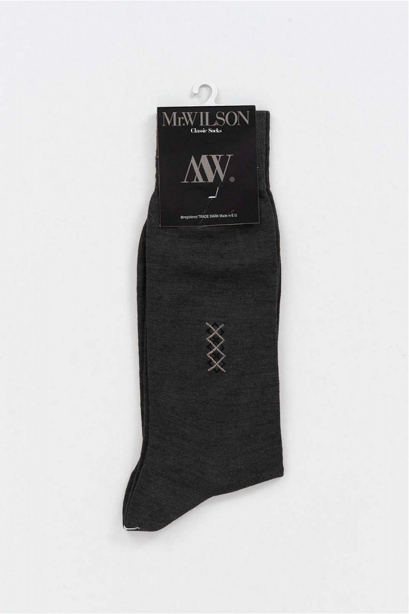 Ανδρικές μάλλινες κάλτσες K Socks Σοκολά 4310 98 Ανδρικές μάλλινες κάλτσες K Socks Σοκολά 4310 98