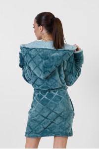 Ρόμπα Fleece KOYOTE με κουκούλα ΚΓ5333 Ρόμπα Fleece KOYOTE με κουκούλα ΚΓ5333