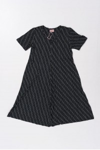 Κοντομάνικο φόρεμα KOYOTE BLACK ΓΚ6157