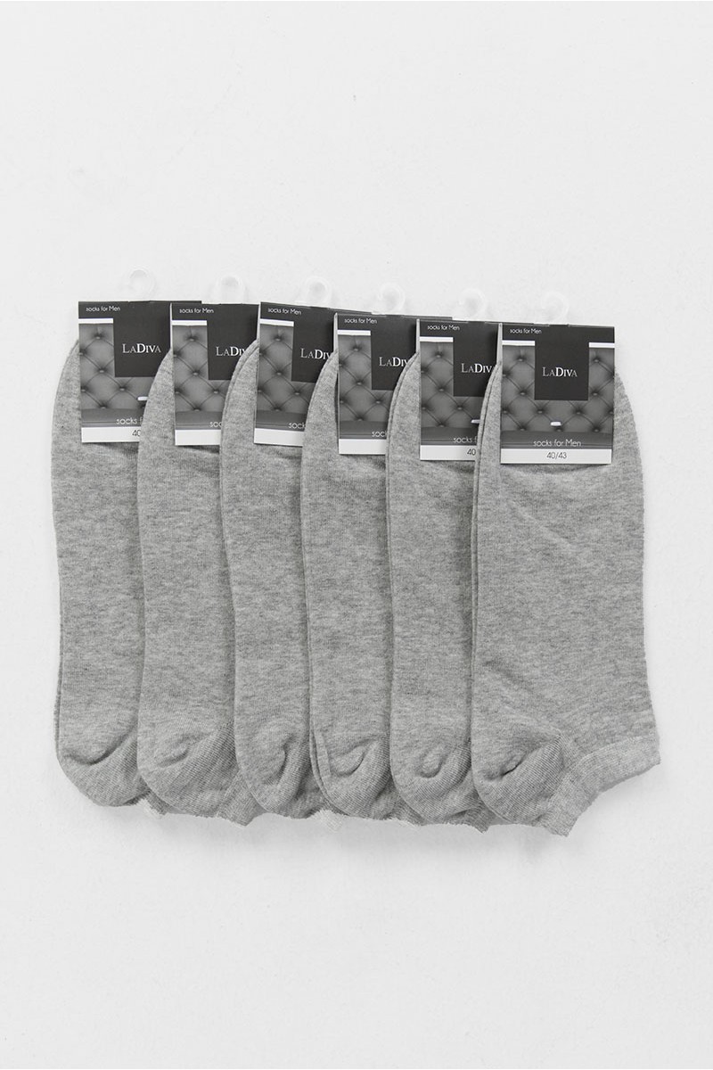 Κοντές Κάλτσες Basic 6 Pack LA DIVA Cotton