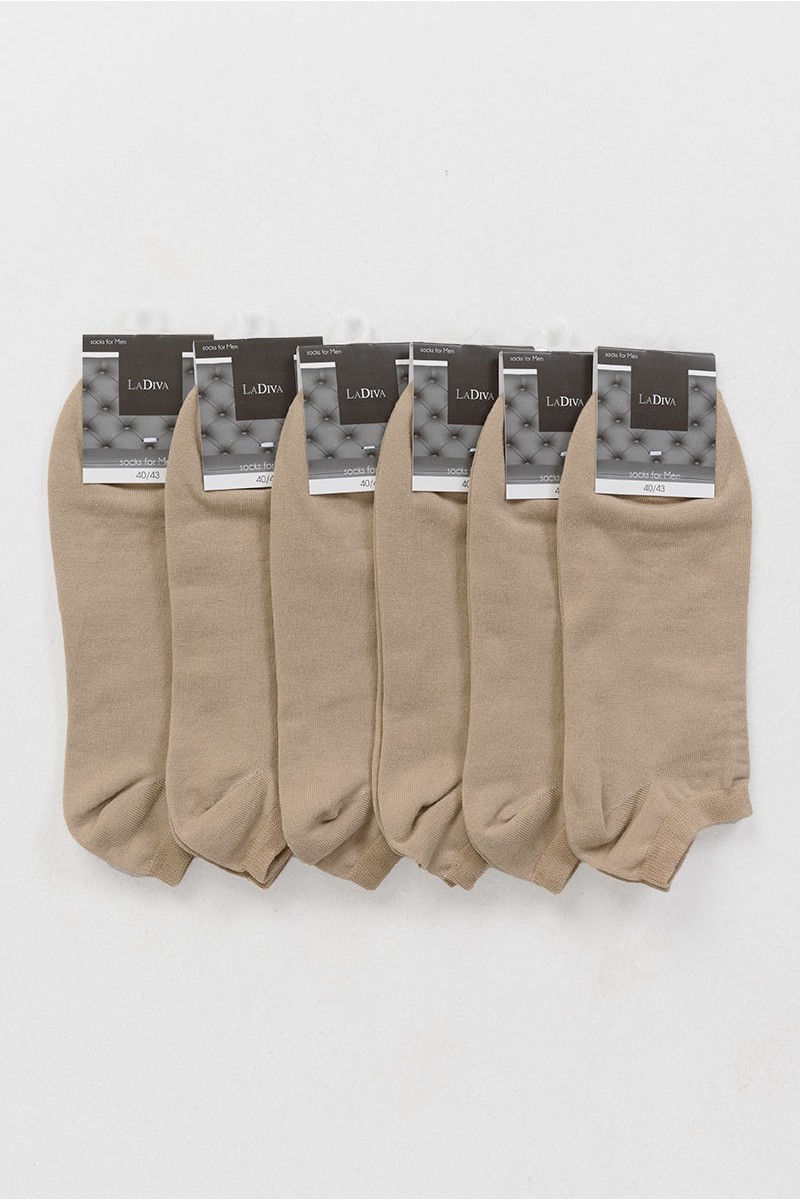 Κοντές Κάλτσες Basic 6 Pack LA DIVA Cotton