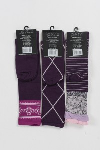 Γυναικείες κάλτσες στο γόνατο LA DIVA 3 Pack Combo 1 Γυναικείες κάλτσες στο γόνατο LA DIVA 3 Pack Combo 1