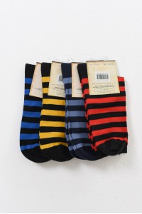 Γυναικείες κάλτσες LADIVA 4 Pack Ριγέ 091