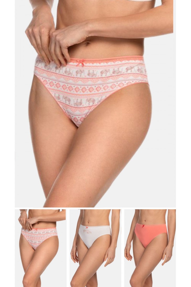 Ψηλοκάβαλα Εσώρουχα LAMA Slip 3 Pack 128 Ψηλοκάβαλα Εσώρουχα LAMA Slip 3 Pack 128