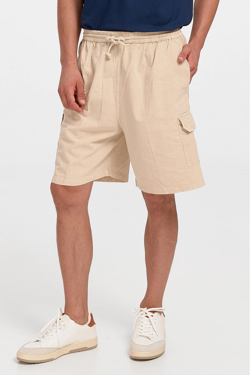 Ανδρική βερμούδα LION Cargo Beige Ανδρική βερμούδα LION Cargo Beige