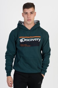 Μπλούζα φούτερ με κουκούλα LION DISCOVERY Κυπαρισσί Μπλούζα φούτερ με κουκούλα LION DISCOVERY Κυπαρισσί