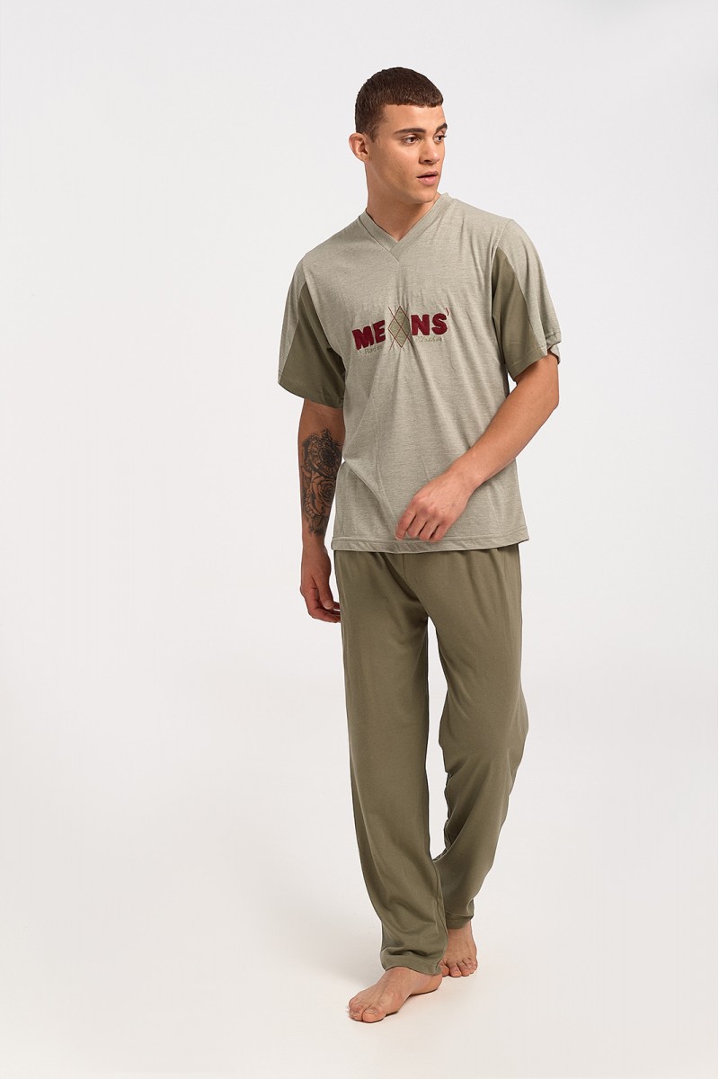 Ανδρική πιτζάμα RADAS MEN OLIVE 2302 Ανδρική πιτζάμα RADAS MEN OLIVE 2302
