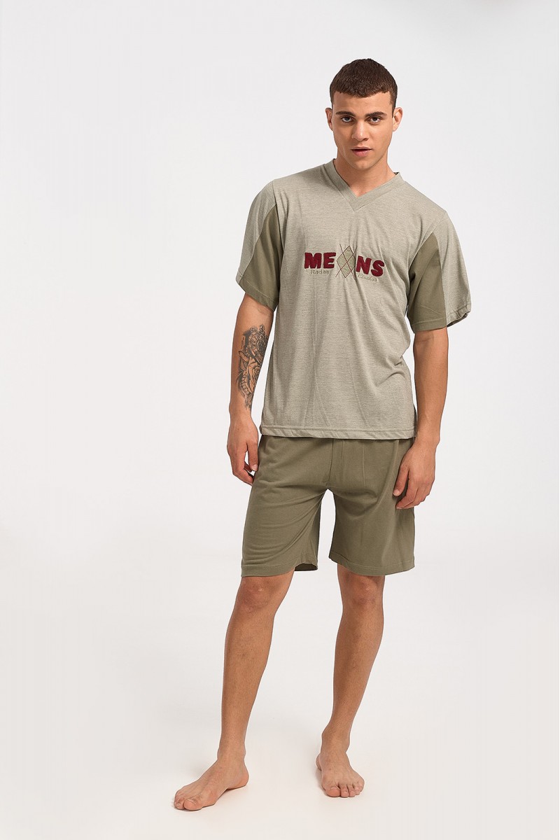 Ανδρική πιτζάμα RADAS MEN OLIVE 2302 Ανδρική πιτζάμα RADAS MEN OLIVE 2302
