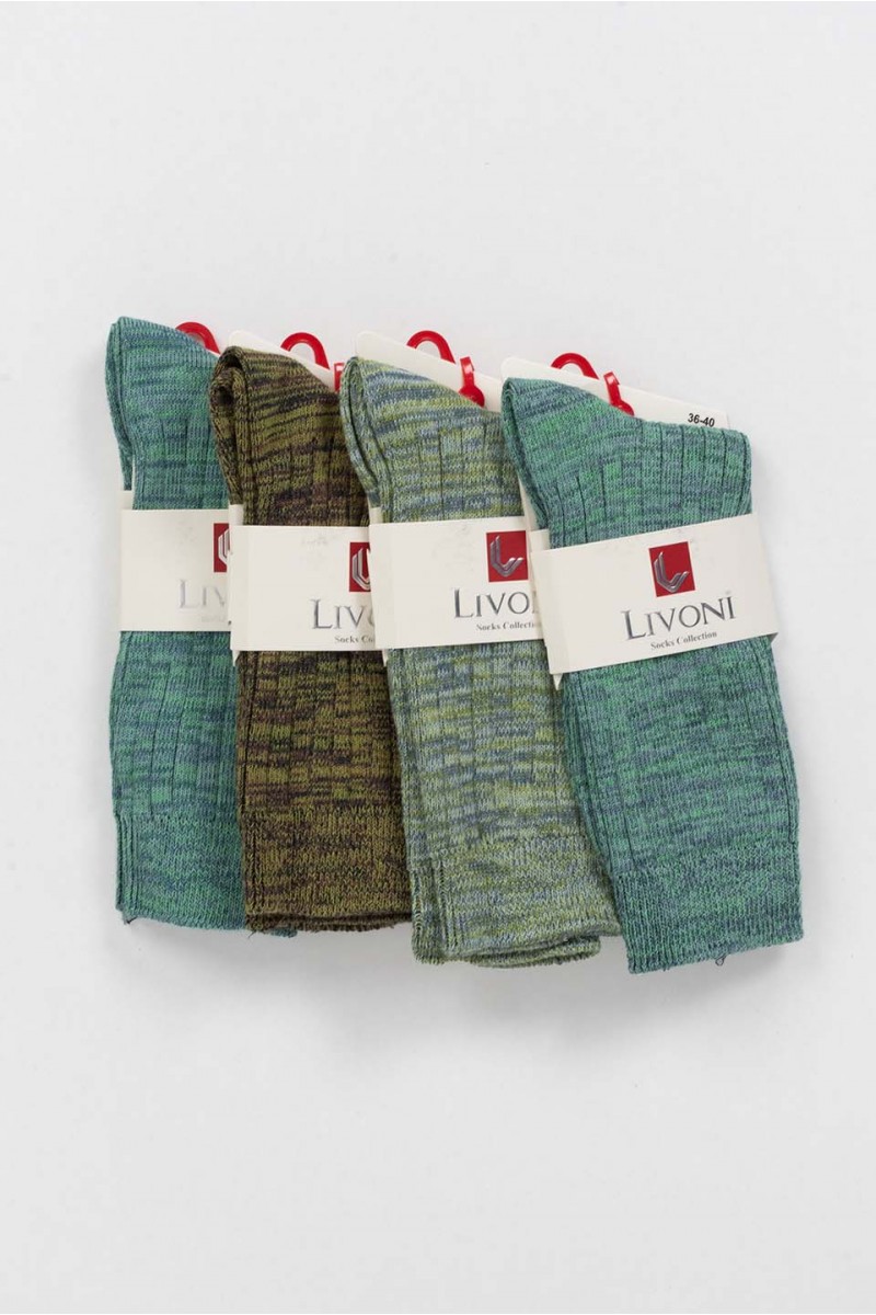 Γυναικείες κάλτσες LIVONI 4 Pack Color 2 Γυναικείες κάλτσες LIVONI 4 Pack Color 2
