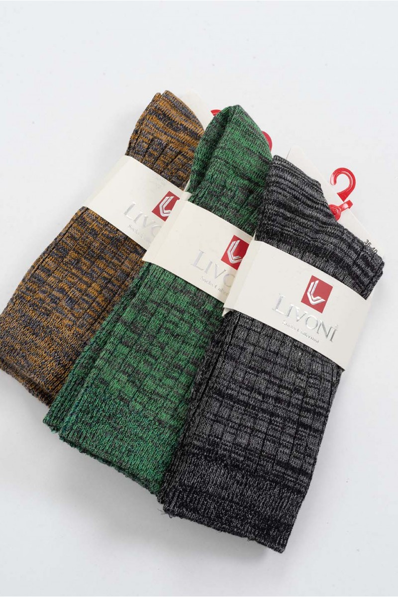 Γυναικείες κάλτσες LIVONI 6 Pack Color 1 Γυναικείες κάλτσες LIVONI 6 Pack Color 1