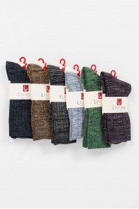 Γυναικείες κάλτσες LIVONI 6 Pack Color 1
