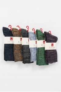 Γυναικείες κάλτσες LIVONI 6 Pack Color 1 Γυναικείες κάλτσες LIVONI 6 Pack Color 1