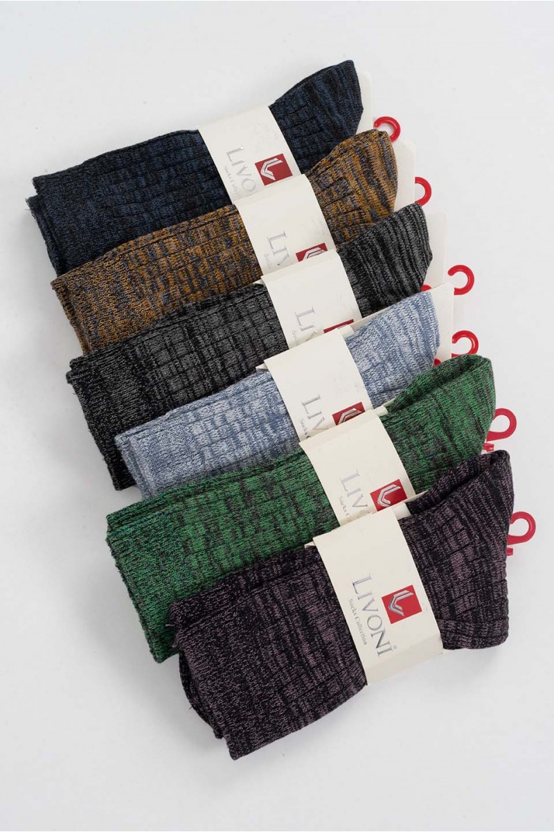 Γυναικείες κάλτσες LIVONI 6 Pack Color 1 Γυναικείες κάλτσες LIVONI 6 Pack Color 1
