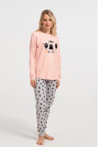 Γυναικείες πιτζάμες MEI Pink 802365