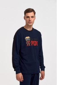 Ανδρική πιτζάμα MEI PUG 902350 Ανδρική πιτζάμα MEI PUG 902350