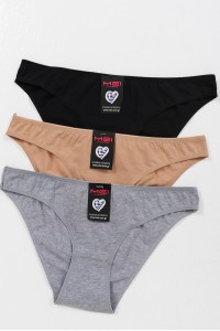 Βαμβακερά εσώρουχα MEI Slip 2520 3 PACK MULTICOLOR Βαμβακερά εσώρουχα MEI Slip 2520 3 PACK MULTICOLOR
