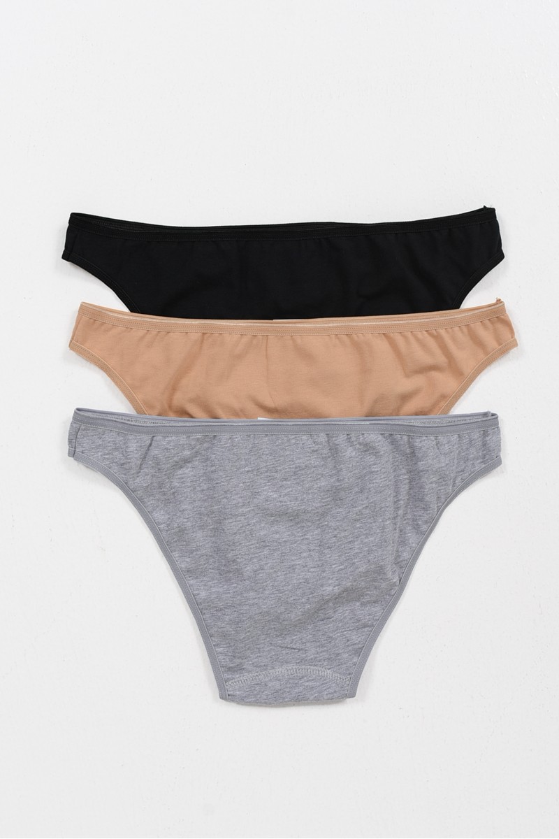 Βαμβακερά εσώρουχα MEI Slip 2520 3 PACK MULTICOLOR Βαμβακερά εσώρουχα MEI Slip 2520 3 PACK MULTICOLOR