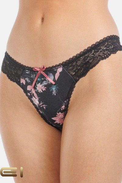 Εσώρουχα String MEI με δαντέλα 1195