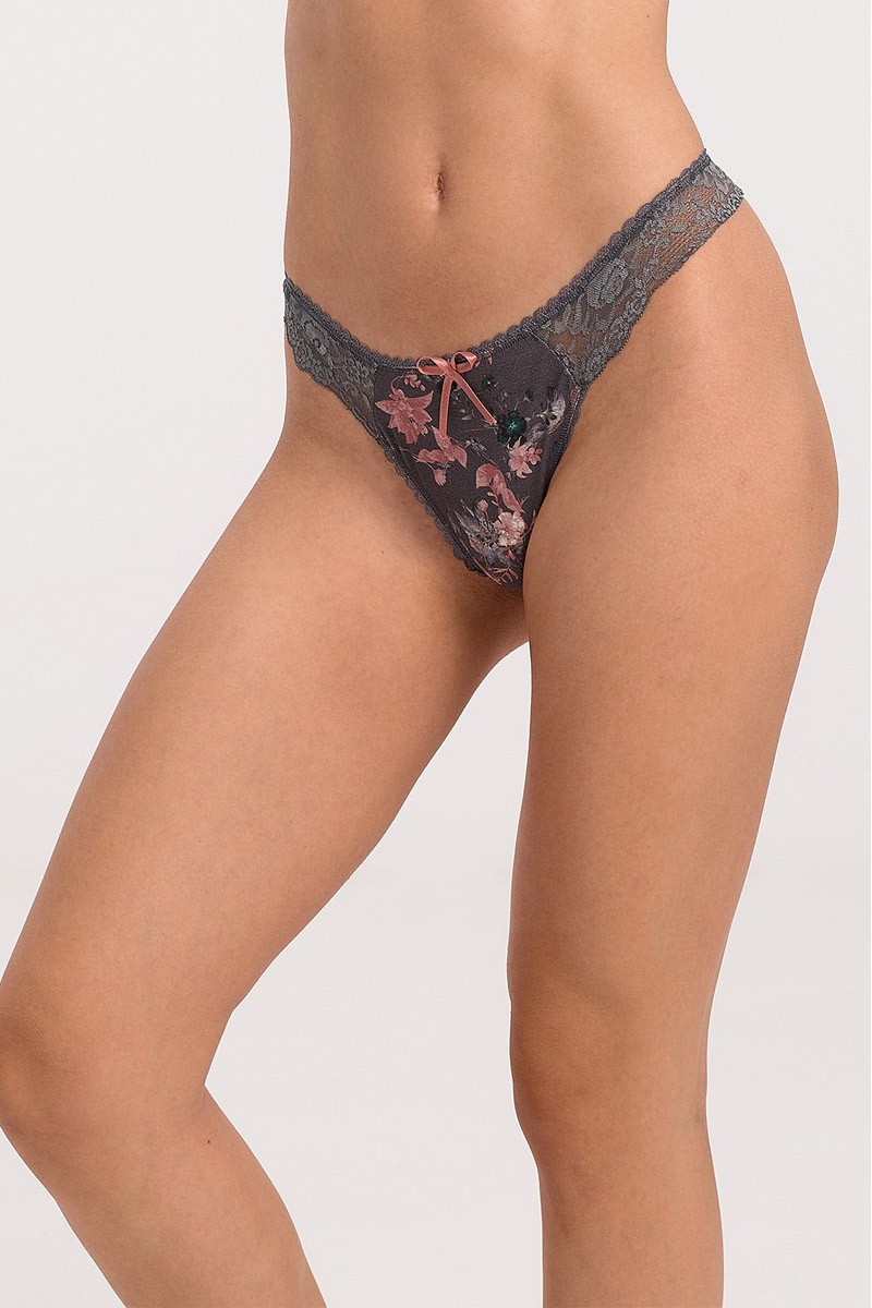 Εσώρουχα String MEI με δαντέλα 1195 Εσώρουχα String MEI με δαντέλα 1195