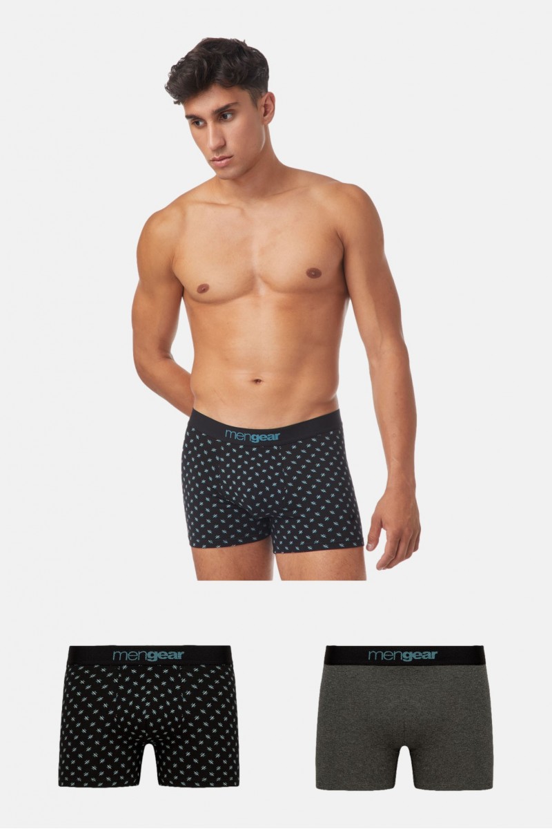 Ανδρικά Boxers MINERVA 29431 MENGEAR 2 Τεμάχια