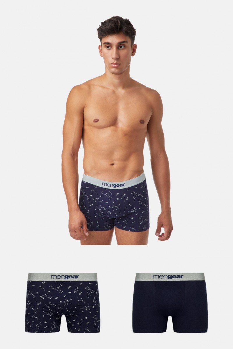 Ανδρικά Boxers MINERVA 29432 MENGEAR 2 Τεμάχια