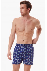Ανδρικό Boxer MINERVA Poplina 2 Τμχ 23081 NAVY Ανδρικό Boxer MINERVA Poplina 2 Τμχ 23081 NAVY