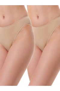 MINERVA Fimelle Brazil Slip 2 τεμάχια Μπεζ MINERVA Fimelle Brazil Slip 2 τεμάχια Μπεζ