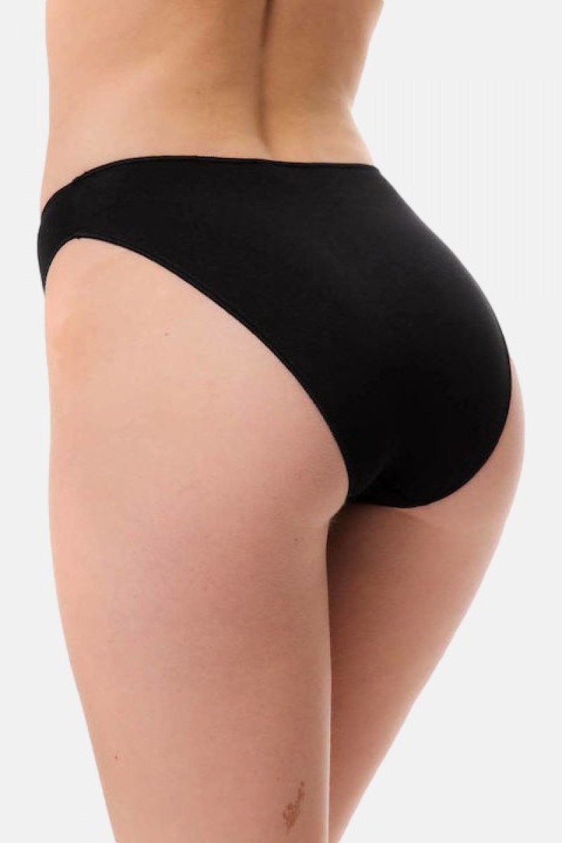 MINERVA Fimelle Brazil Slip 2 τεμάχια Μαύρο MINERVA Fimelle Brazil Slip 2 τεμάχια Μαύρο