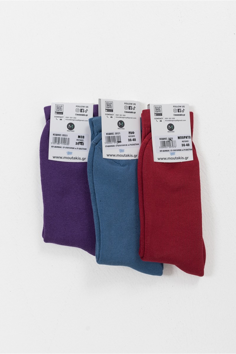 Αθλητικές κάλτσες MOUTAKIS 3 Pack 2423-2 Αθλητικές κάλτσες MOUTAKIS 3 Pack 2423-2