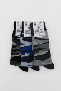 Ανδρικές κάλτσες MOUTAKIS ARMY SOCKS 3 PACK 4323