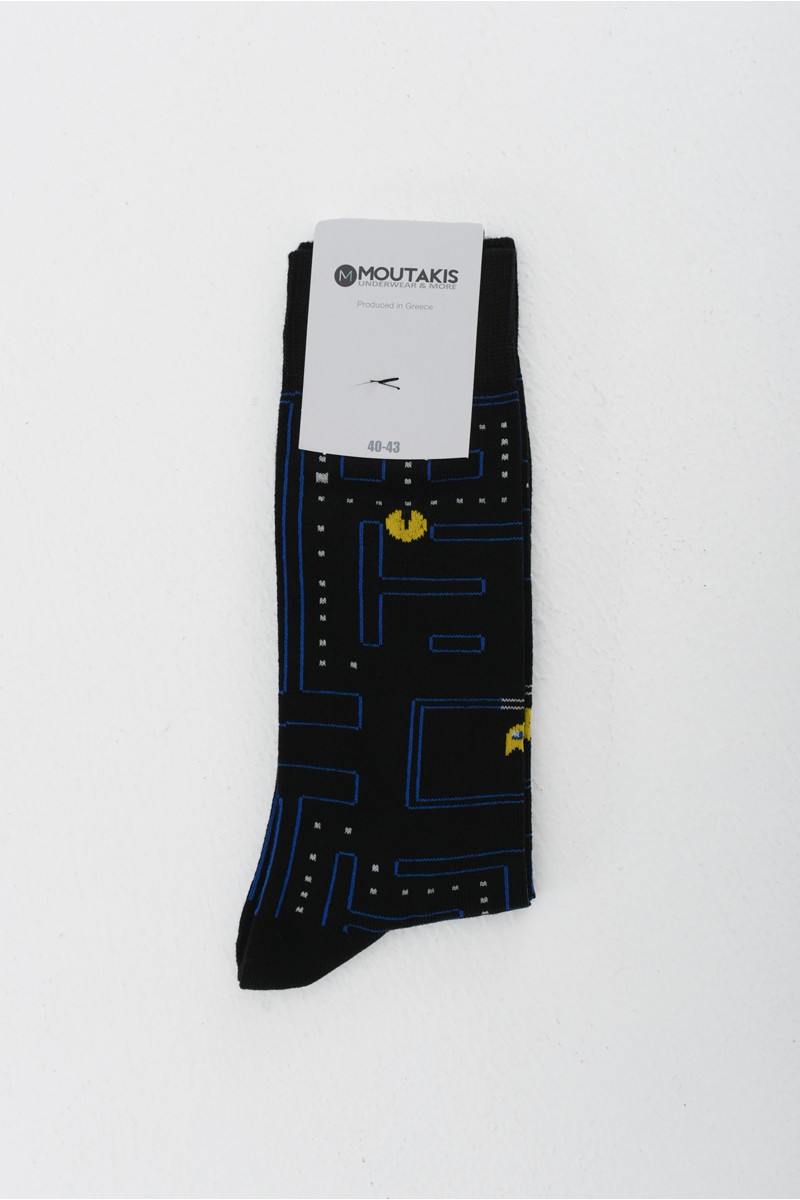 Ανδρικές κάλτσες MOUTAKIS PACMAN 4621 Ανδρικές κάλτσες MOUTAKIS PACMAN 4621