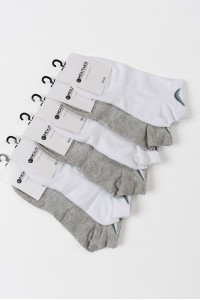 Κοντές κάλτσες σοσόνια MOUTAKIS Multicolor 6 Pack Logo