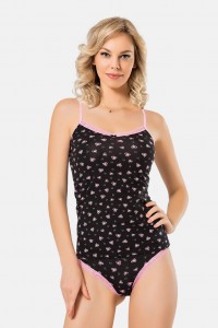 Σετ εσωρούχων NAMALDI 2200 BLACK FLOWERS Σετ εσωρούχων NAMALDI 2200 BLACK FLOWERS
